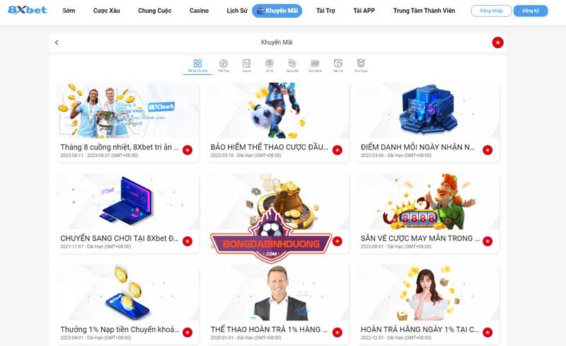 8XBet - Nhà cái cá cược uy tín hàng đầu Châu Á, thưởng hấp dẫn lên đến 500K