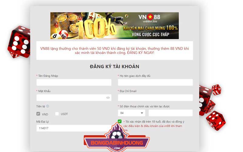 Cập nhật link vào nhà cái vn88 không bị chặn chuẩn nhất 2023