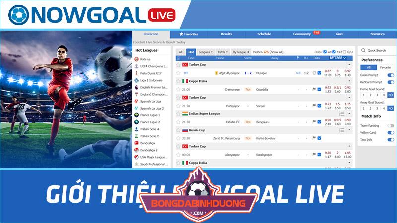 Nowgoal Tiếng Việt Trang web thể thao uy tín cho người Việt